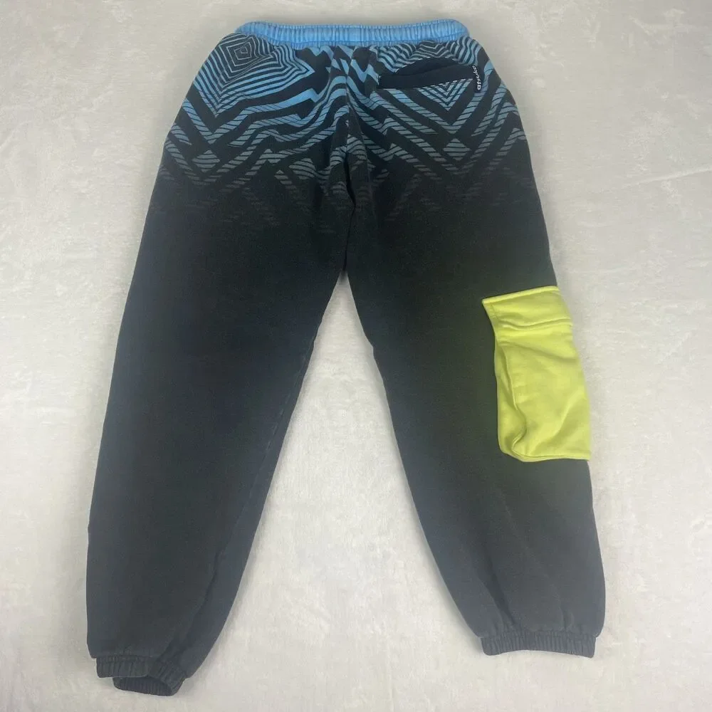 Atsuko Cyberpunk 2077 Cargo Jogger Pants Mens Medium Black Gaming Sweatpants